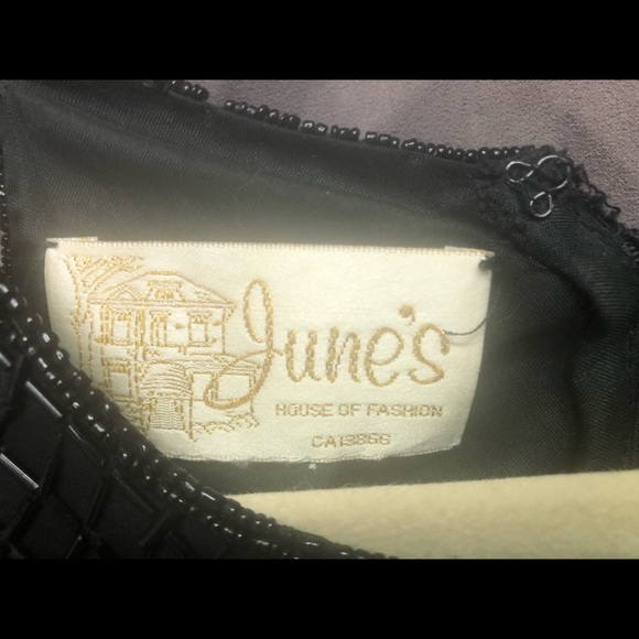 Size S June’s House of Fashion beaded silk top - Picture 9 of 12